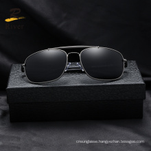 Hot Sellingcustom Logo Wholesale Fashion Metal Frame Polarized Men Sunglasses